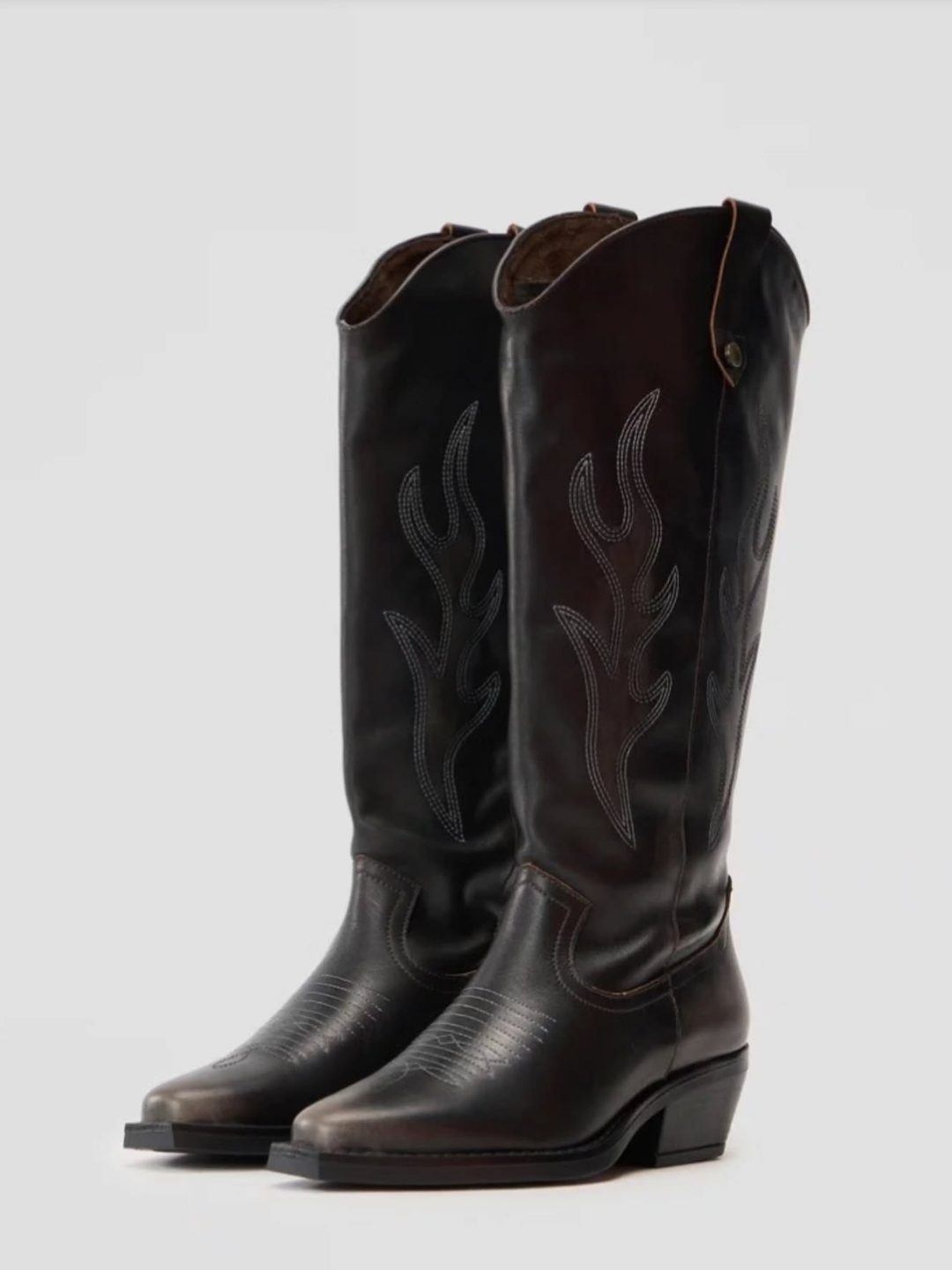 Steve Madden Brown cowboy boots