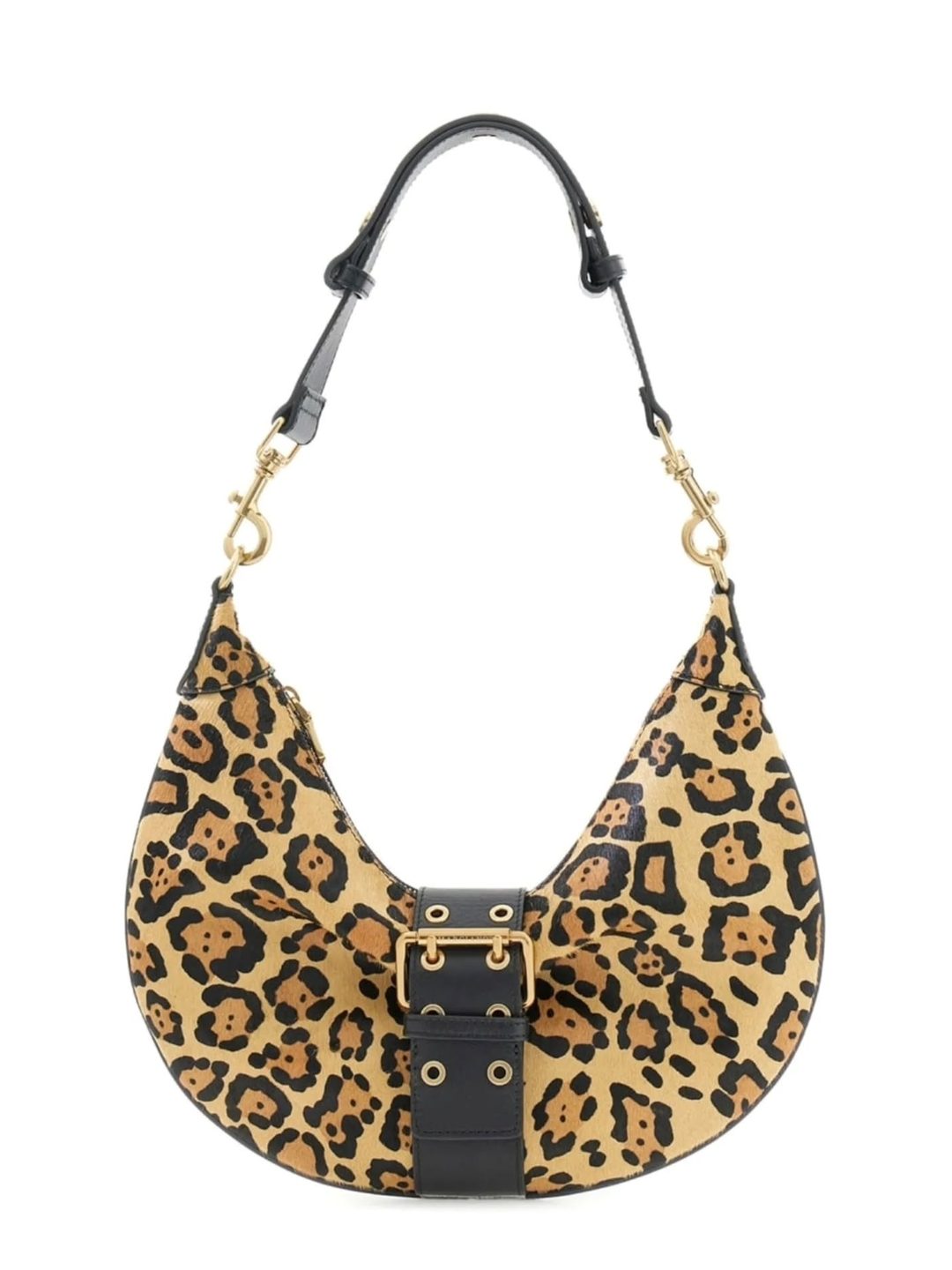 Guess by Marciano Halfmoon bag, leopard fur