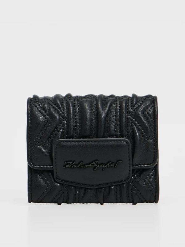 Karl Lagerfeld Wallet, black & white